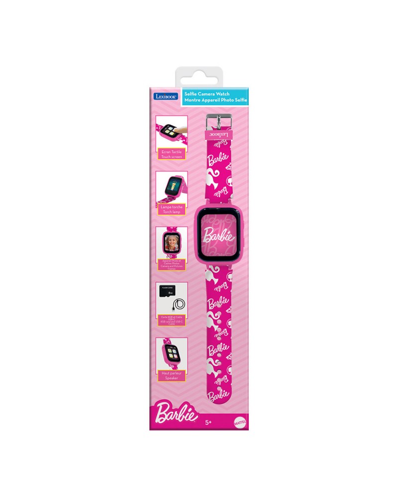 LEXIBOOK BARBIE ΨΗΦΙΑΚΗ ΚΑΜΕΡΑ-ΡΟΛΟΪ ΜΕ 8GB ΚΑΡΤΑ ΜΝΗΜΗΣ (DMW070BB)