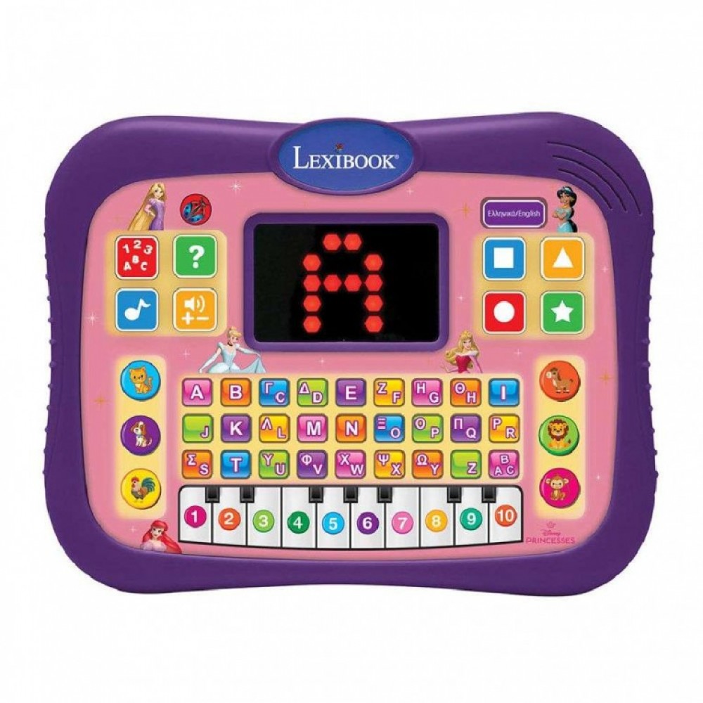 LEXIBOOK ΔΙΓΛΩΣΣΟ ΕΚΠΑΙΔΕΥΤΙΚΟ TABLET PRINCESS (JCPAD007DPI8)