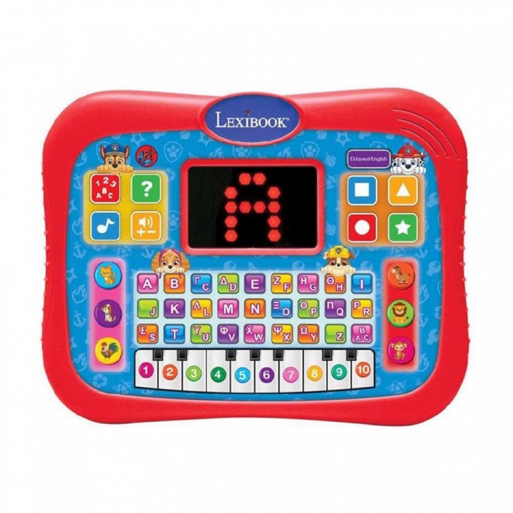 LEXIBOOK ΔΙΓΛΩΣΣΟ ΕΚΠΑΙΔΕΥΤΙΚΟ TABLET PAW PATROL (JCPAD007PAI8)