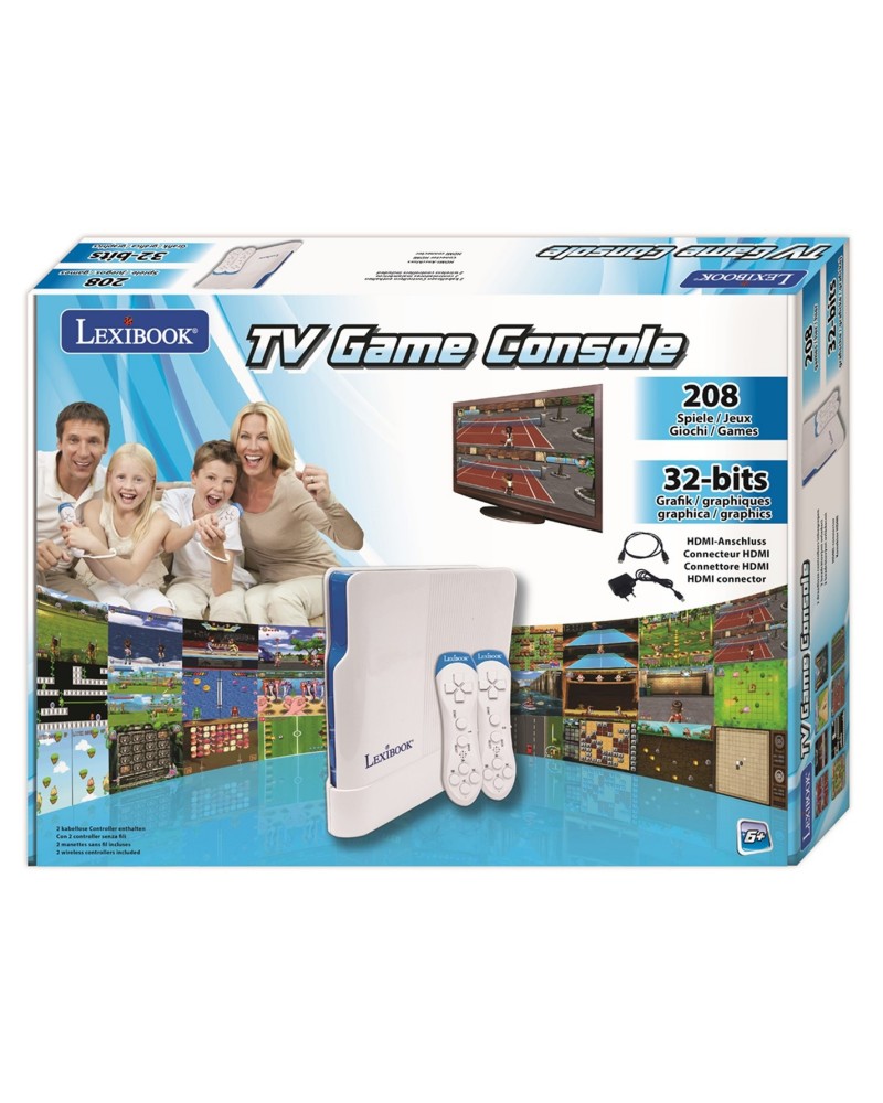 LEXIBOOK HDMI TV ΠΑΙΧΝΙΔΟΚΟΝΣΟΛΑ PLUG N' PLAY MOTION (JG7430)