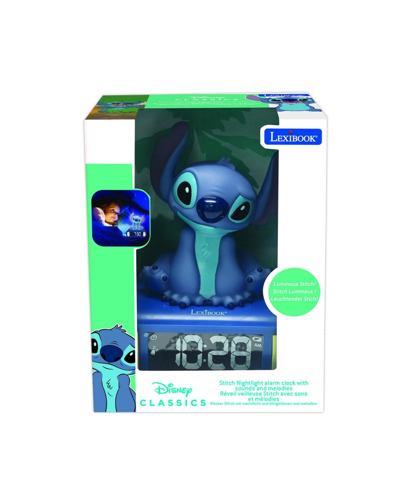 LEXIBOOK STITCH ΨΗΦΙΑΚΟ ΞΥΠΝΗΤΗΡΙ ΜΕ ΦΩΣ ΚΑΙ ΗΧΟ (RL800D)