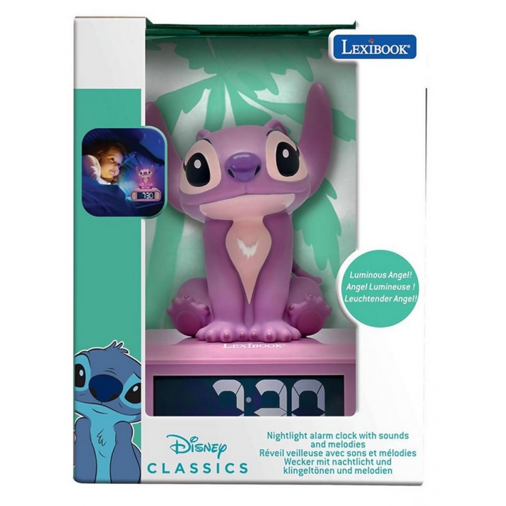 LEXIBOOK ANGEL ΨΗΦΙΑΚΟ ΞΥΠΝΗΤΗΡΙ ΜΕ ΦΩΣ ΚΑΙ ΗΧΟ (RL800D1)