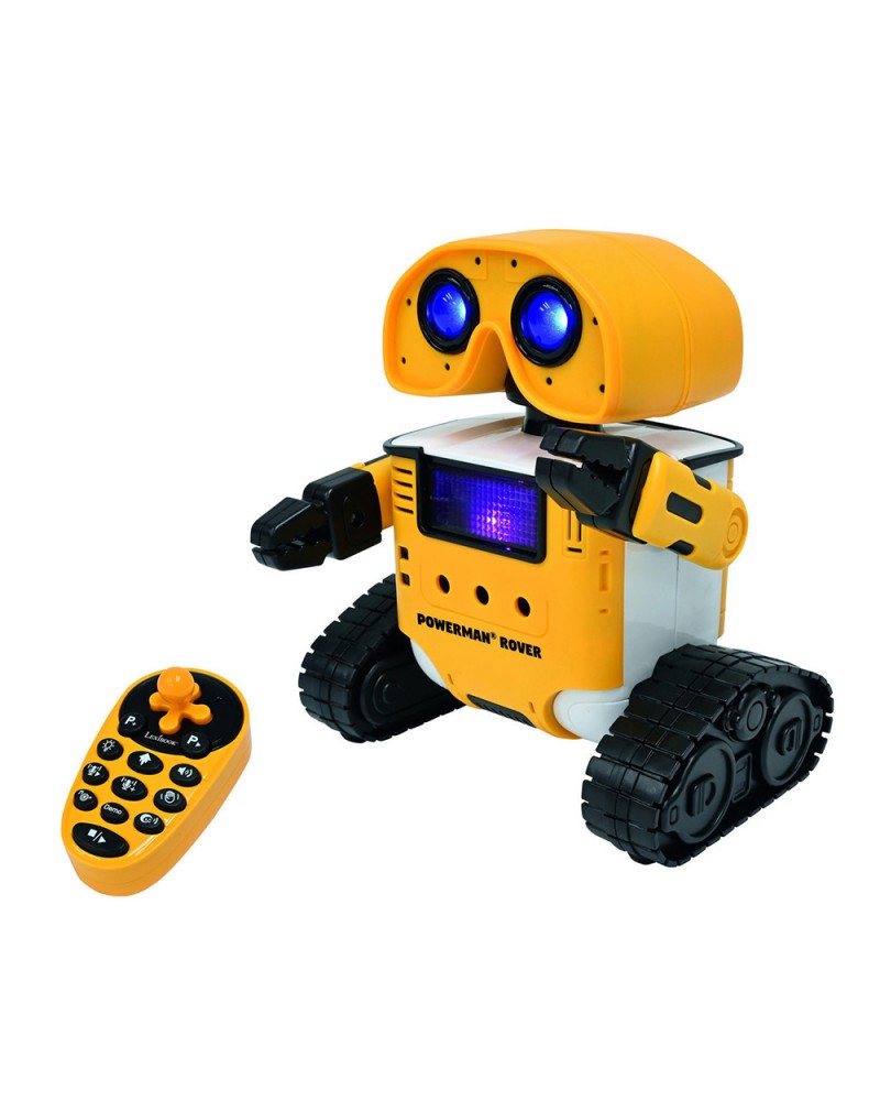 LEXIBOOK ΠΟΛΥΛΕΙΤΟΥΡΓΙΚΟ ΡΟΜΠΟΤ POWERMAN ROVER ΜΕ ΗΧΟ & ΦΩΣ (ROB14)