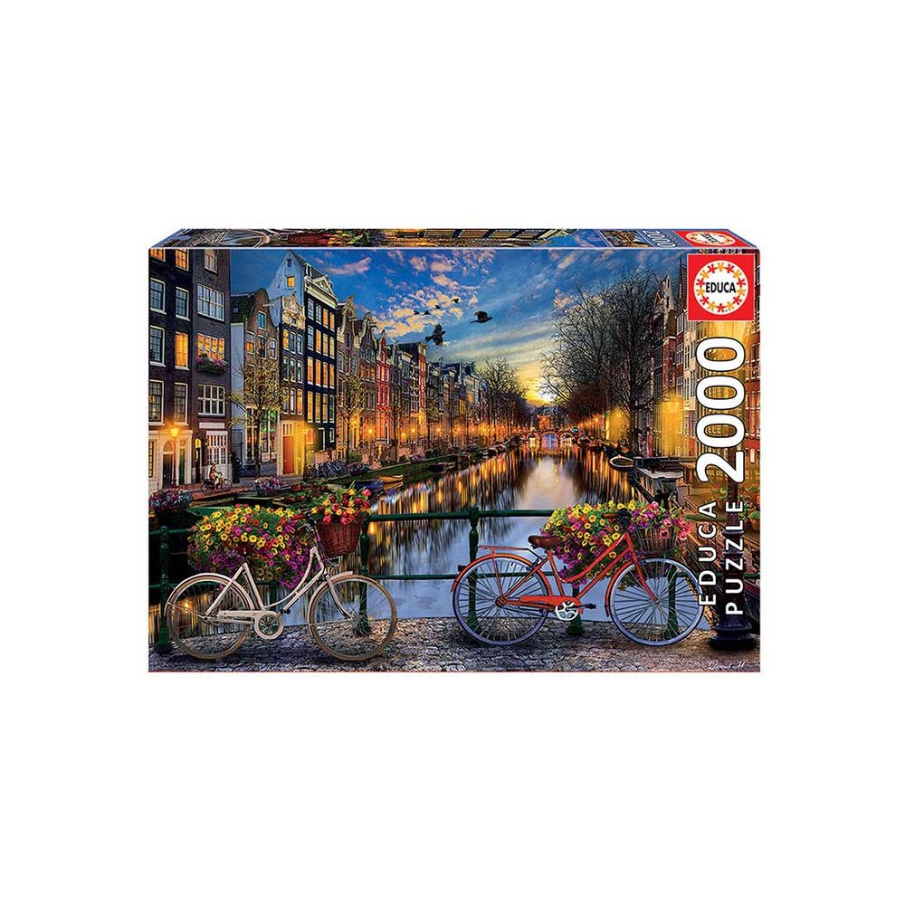 EDUCA Παζλ 2000 TEM.  AMSTERDAM (17127)