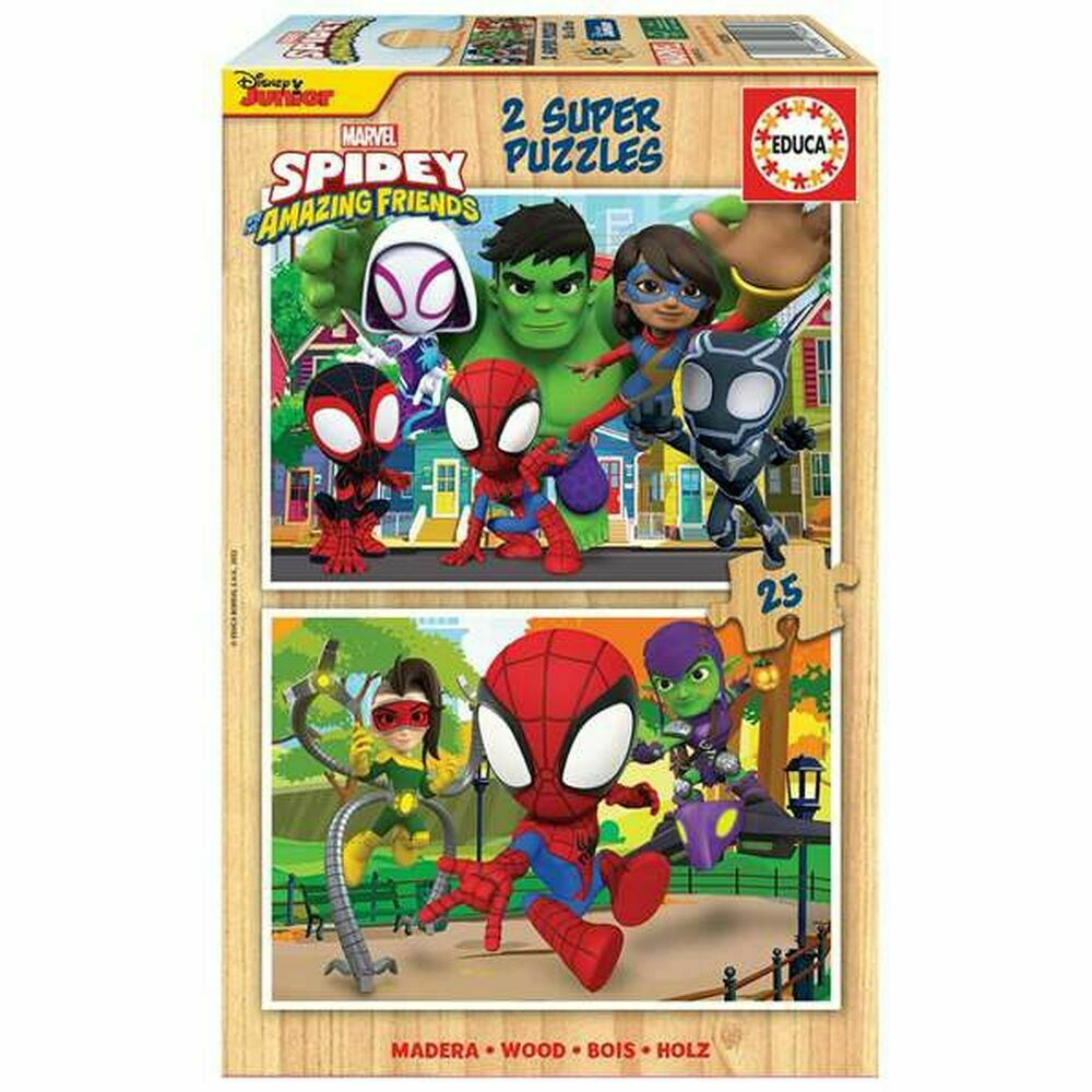 EDUCA ΠΑΖΛ 2X25 Τεμ. SPIDEY & HIS AMAZING FRIENDS (19289)