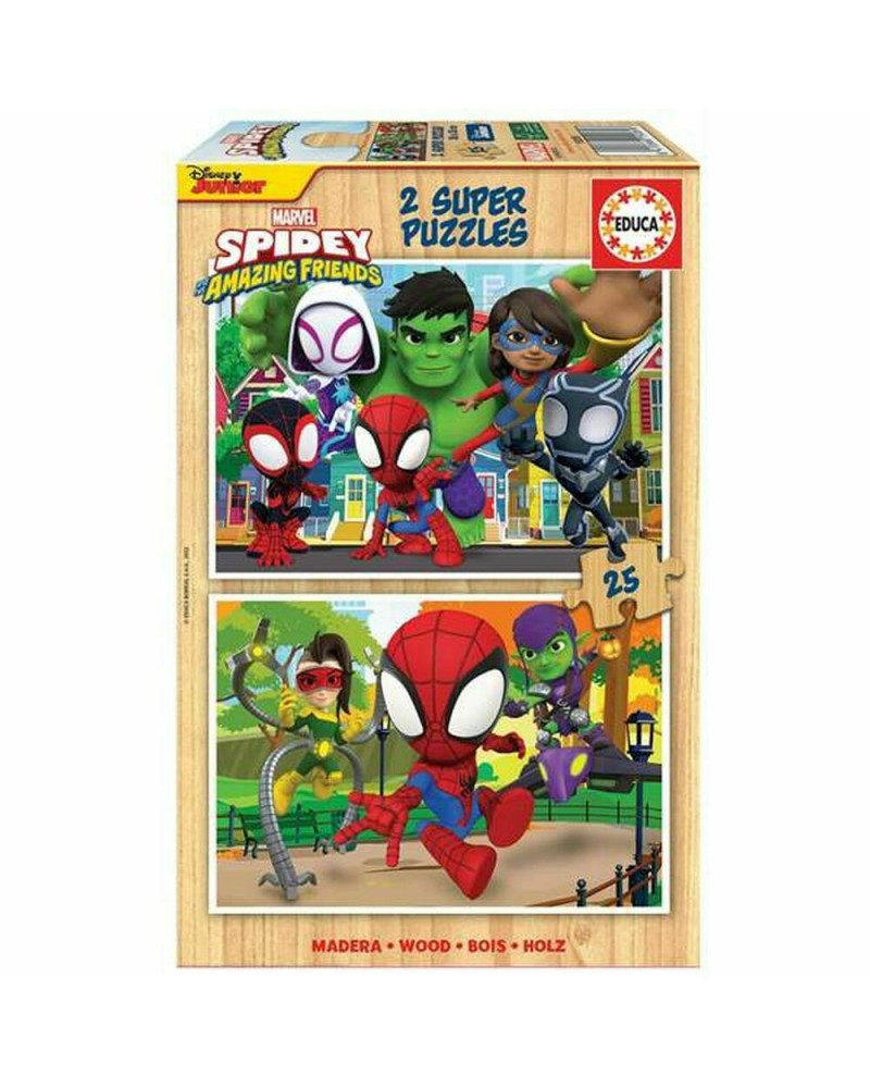 EDUCA ΠΑΖΛ 2X25 Τεμ. SPIDEY & HIS AMAZING FRIENDS (19289)