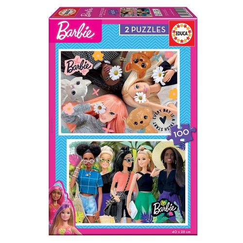 EDUCA ΠΑΖΛ 2X100 BARBIE (19300)