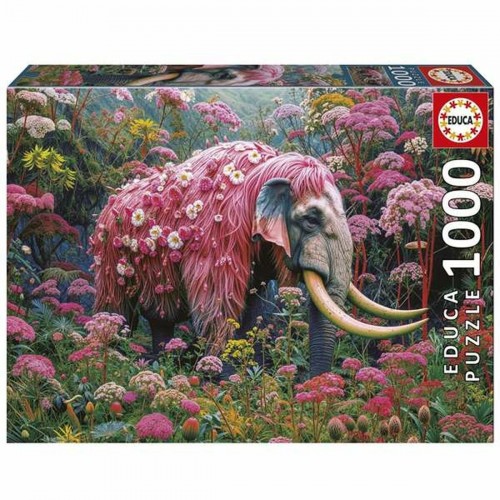 EDUCA ΠΑΖΛ 1000 ΤΕΜ. FLORAL ELEPHANT (20229)