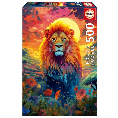 EDUCA ΠΑΖΛ  500 ΤΕΜ. MAJESTIC LOOK OF LION (20261)