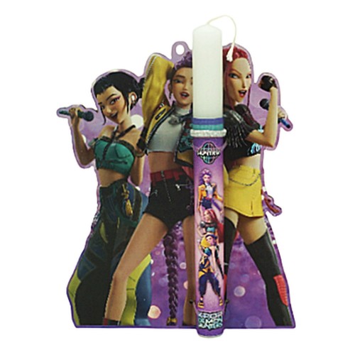 ΛΑΜΠΑΔΑ ΜΕ ΚΑΔΡΑΚΙ ΞΥΛΙΝΟ POP STARS (26-1060)