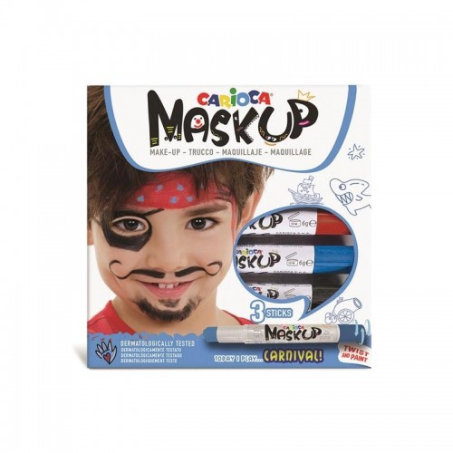 CARIOCA MASK UP CARNIVAL 3 ΜΑΡΚΑΔΟΡΟΙ ΠΡΟΣΩΠΟΥ (43050)