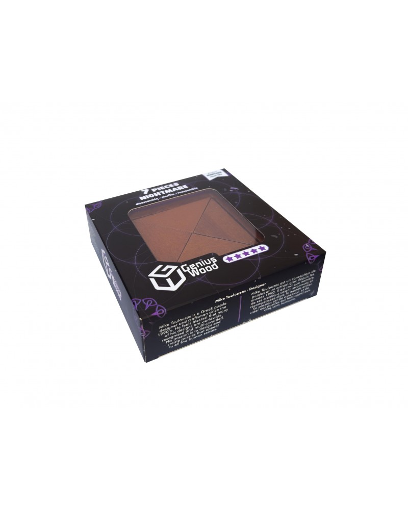 V-CUBE GENIUS WOOD ΞΥΛΙΝΟΣ ΓΡΙΦΟΣ 7 PIECES NIGHTMARE (346144)