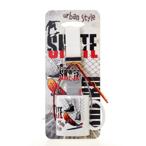 ΛΑΜΠΑΔΑ ΜΕ ΠΛΑΤΗ & ΚΟΥΠΑ SKATEBOARD - ΔΩΡΟ ΤΟ ΚΟΥΤΙ (41-1161Κ)