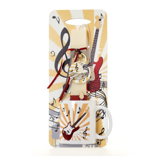 ΛΑΜΠΑΔΑ ΜΕ ΠΛΑΤΗ & ΚΟΥΠΑ ΜΟΥΣΙΚΗ - ΔΩΡΟ ΤΟ ΚΟΥΤΙ (41-1183Κ)