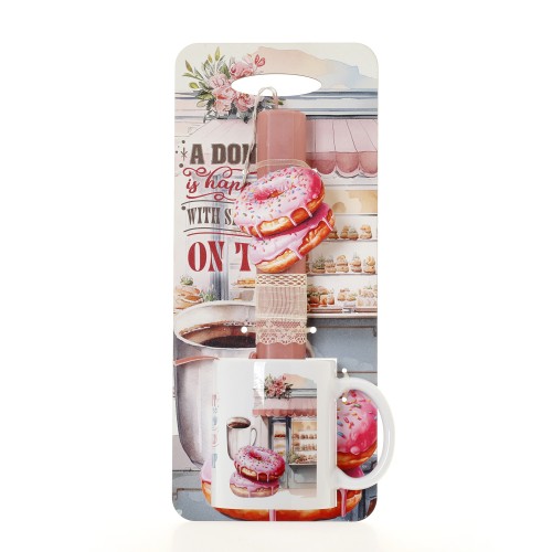 ΛΑΜΠΑΔΑ ΜΕ ΠΛΑΤΗ & ΚΟΥΠΑ ΝΤΟΝΑΤΣ - ΔΩΡΟ ΤΟ ΚΟΥΤΙ (41-1246Κ)