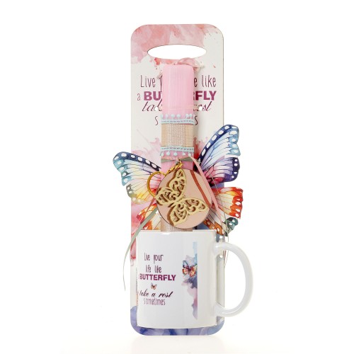 ΛΑΜΠΑΔΑ ΜΕ ΠΛΑΤΗ & ΚΟΥΠΑ ΠΕΤΑΛΟΥΔΑ ΠΟΛΥΧΡΩΜΗ - ΔΩΡΟ ΤΟ ΚΟΥΤΙ (41-1265Κ)