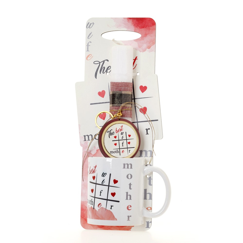 ΛΑΜΠΑΔΑ ΜΕ ΠΛΑΤΗ & ΚΟΥΠΑ ΤΡΙΛΙΖΑ MOTHER - ΔΩΡΟ ΤΟ ΚΟΥΤΙ (41-1308Κ)