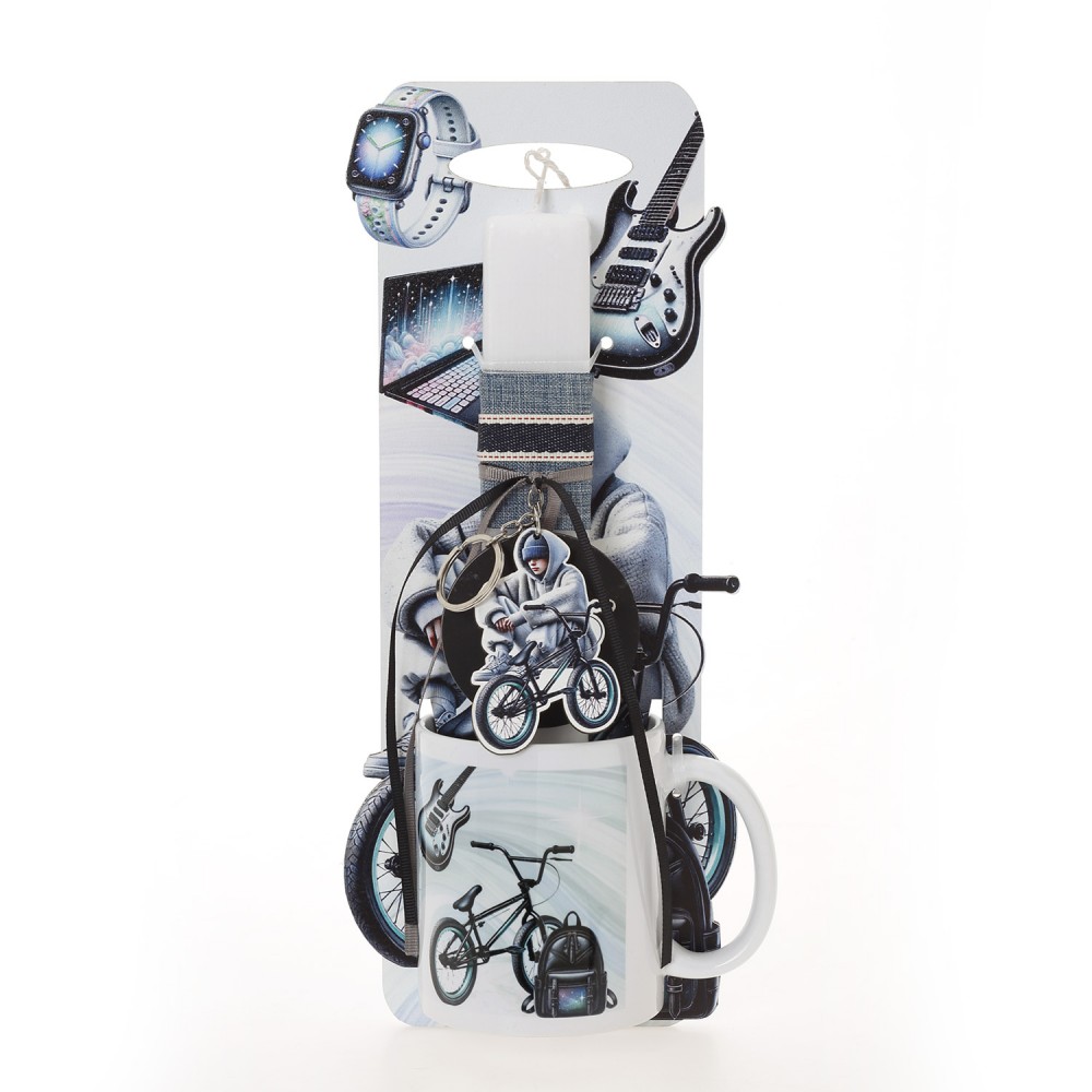 ΛΑΜΠΑΔΑ ΜΕ ΠΛΑΤΗ & ΚΟΥΠΑ ΕΦΗΒΟΣ- ΔΩΡΟ ΤΟ ΚΟΥΤΙ (41-1332Κ)