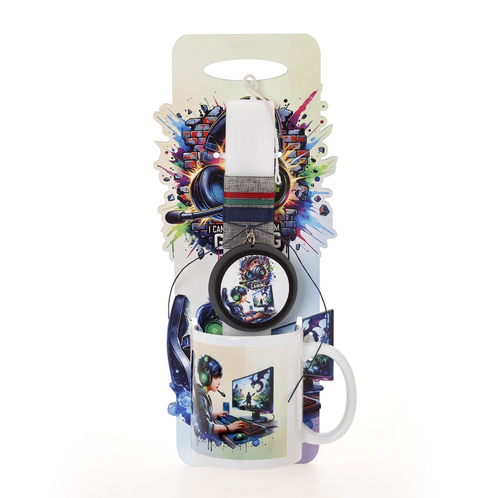 ΛΑΜΠΑΔΑ ΜΕ ΠΛΑΤΗ & ΚΟΥΠΑ I AM GAMING - ΔΩΡΟ ΤΟ ΚΟΥΤΙ (41-1333Κ)