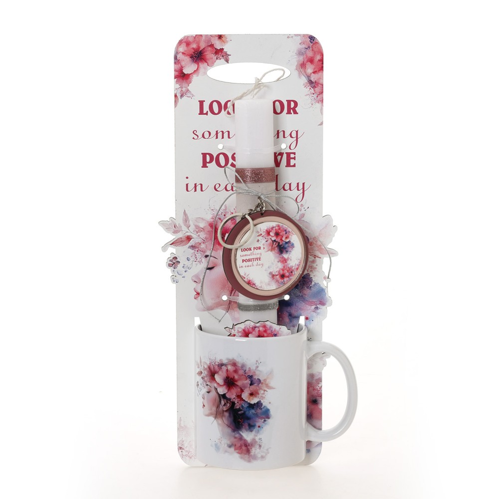 ΛΑΜΠΑΔΑ ΜΕ ΠΛΑΤΗ & ΚΟΥΠΑ ΚΟΠΕΛΑ ΛΟΥΛΟΥΔΙΑ ΡΟΖ- ΔΩΡΟ ΤΟ ΚΟΥΤΙ (41-1337Κ)