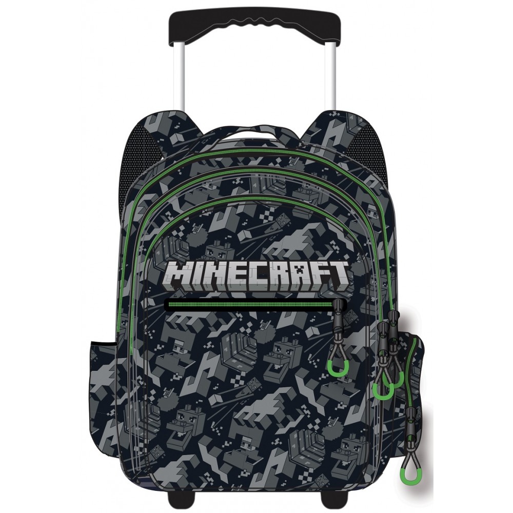 GIM TROLLEY ΔΗΜΟΤΙΚΟΥ MINECRAFT CAMO TERRA (316-02074)