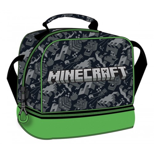 GIM ΤΣΑΝΤΑΚΙ ΦΑΓΗΤΟΥ OBΑΛ MINECRAFT CAMO TERRA (316-02220)