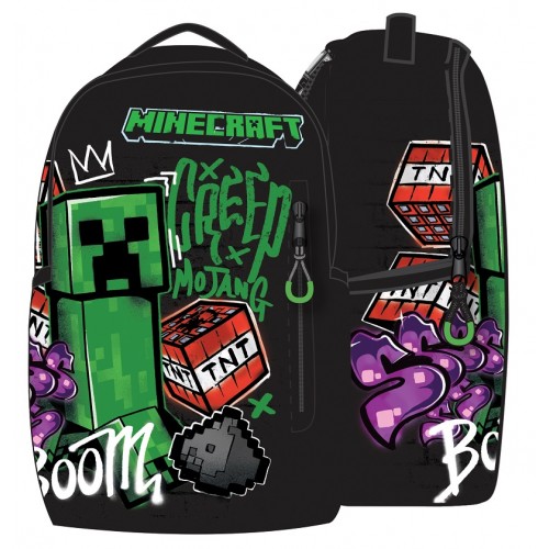 GIM ΣΑΚΙΔΙΟ ΔΗΜΟΤΙΚΟΥ ΟΒΑΛ SPORT MINECRAFT METRO ART (316-03032)