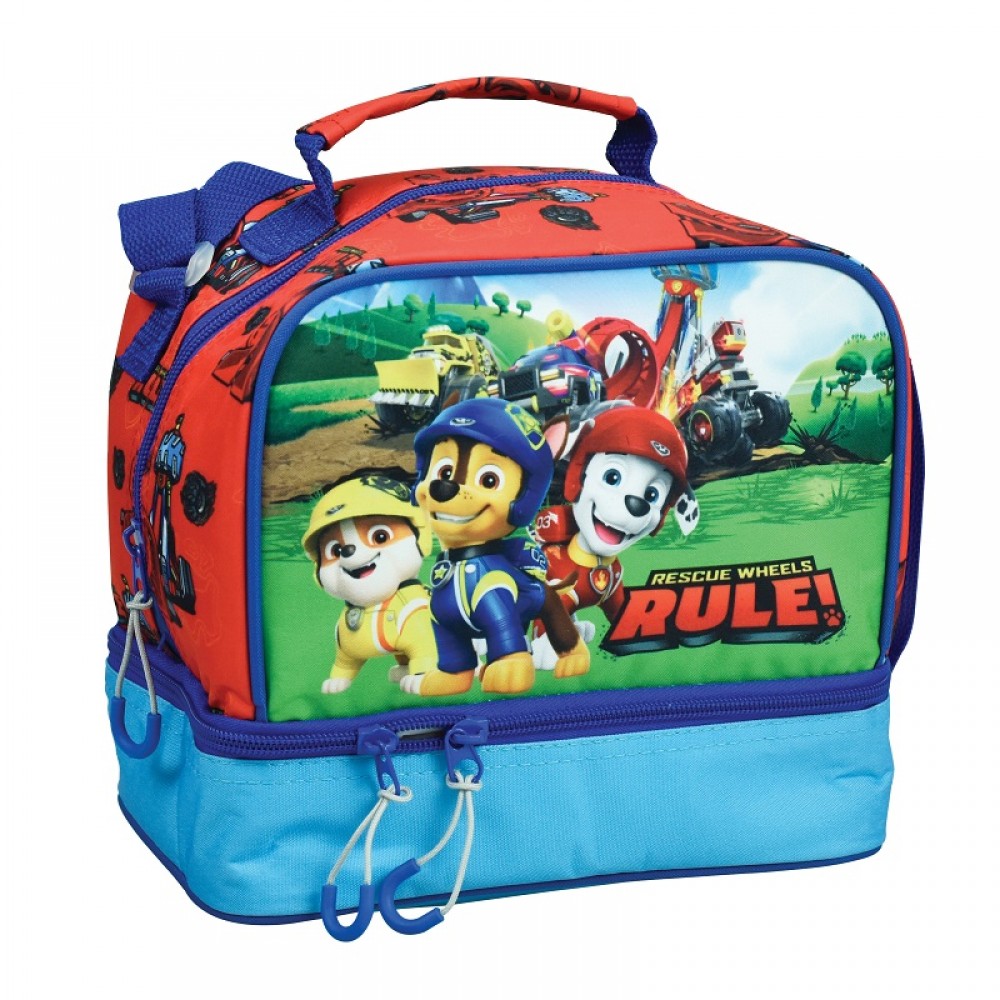 GIM ΤΣΑΝΤΑΚΙ ΦΑΓΗΤΟΥ OBΑΛ PAW PATROL RESCUE WHEELS (334-00220)