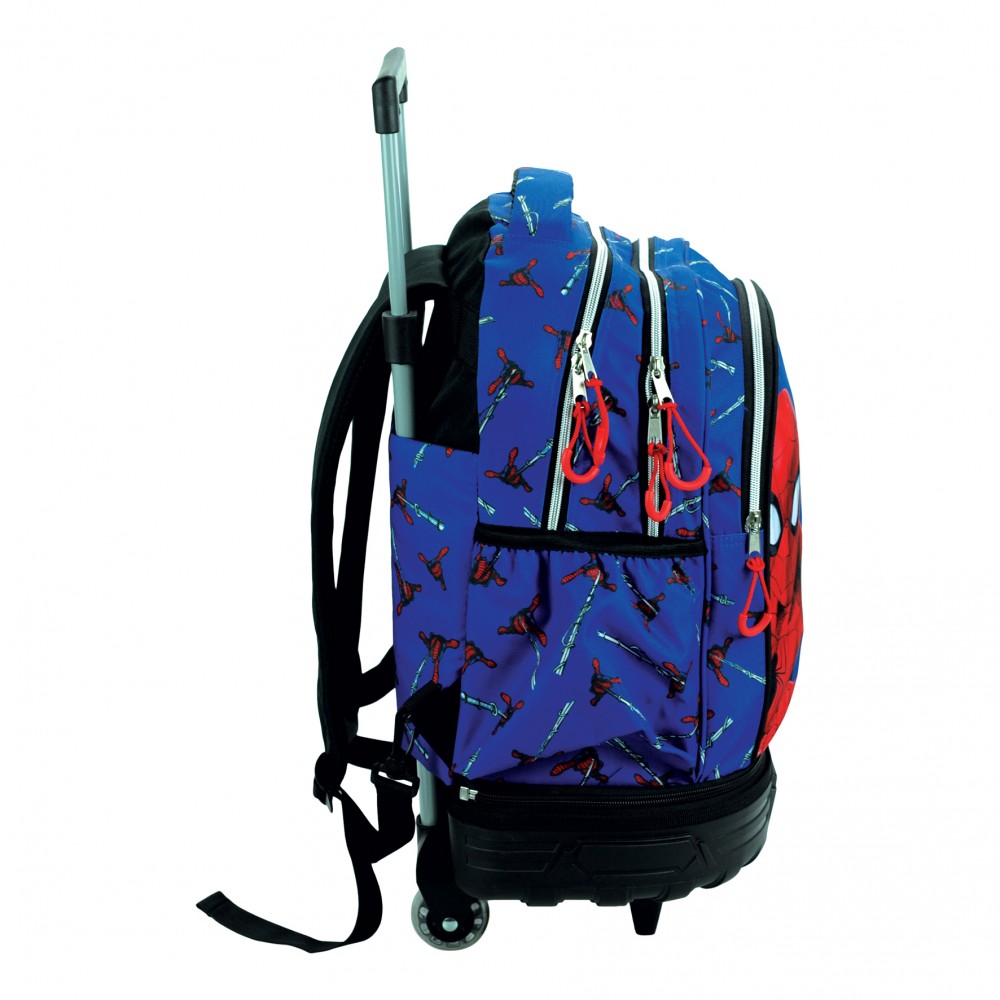 GIM TROLLEY ΣΧΟΛΙΚΟ ΑΠΟΣΠΟΜΕΝΟ SPIDERMAN EVERGREEN (337-11079)