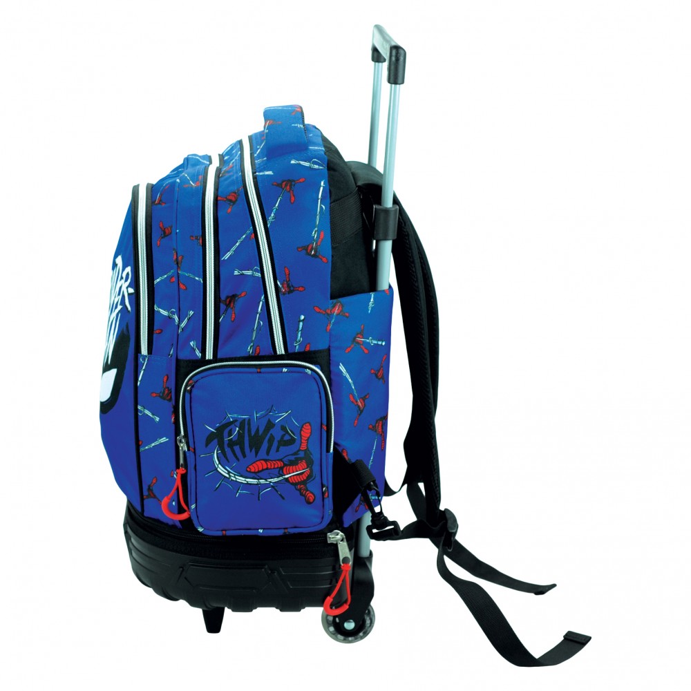 GIM TROLLEY ΣΧΟΛΙΚΟ ΑΠΟΣΠΟΜΕΝΟ SPIDERMAN EVERGREEN (337-11079)