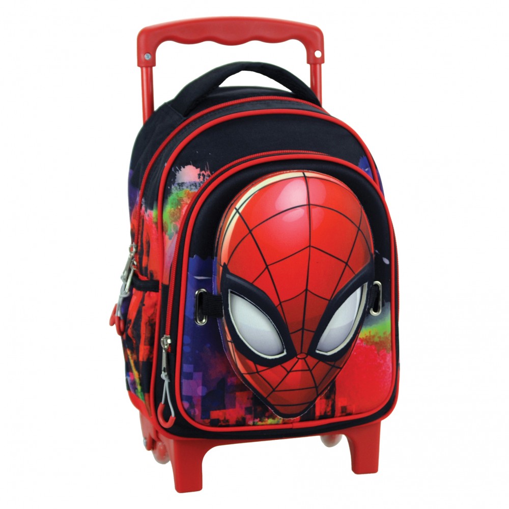 GIM TROLLEY ΝΗΠΙΟΥ SPIDERMAN GLOBAL & ΜΑΣΚΑ SPIDERMAN (337-13072)