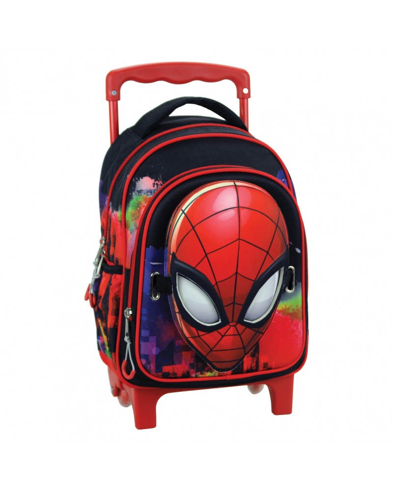 GIM TROLLEY ΝΗΠΙΟΥ SPIDERMAN GLOBAL & ΜΑΣΚΑ SPIDERMAN (337-13072)