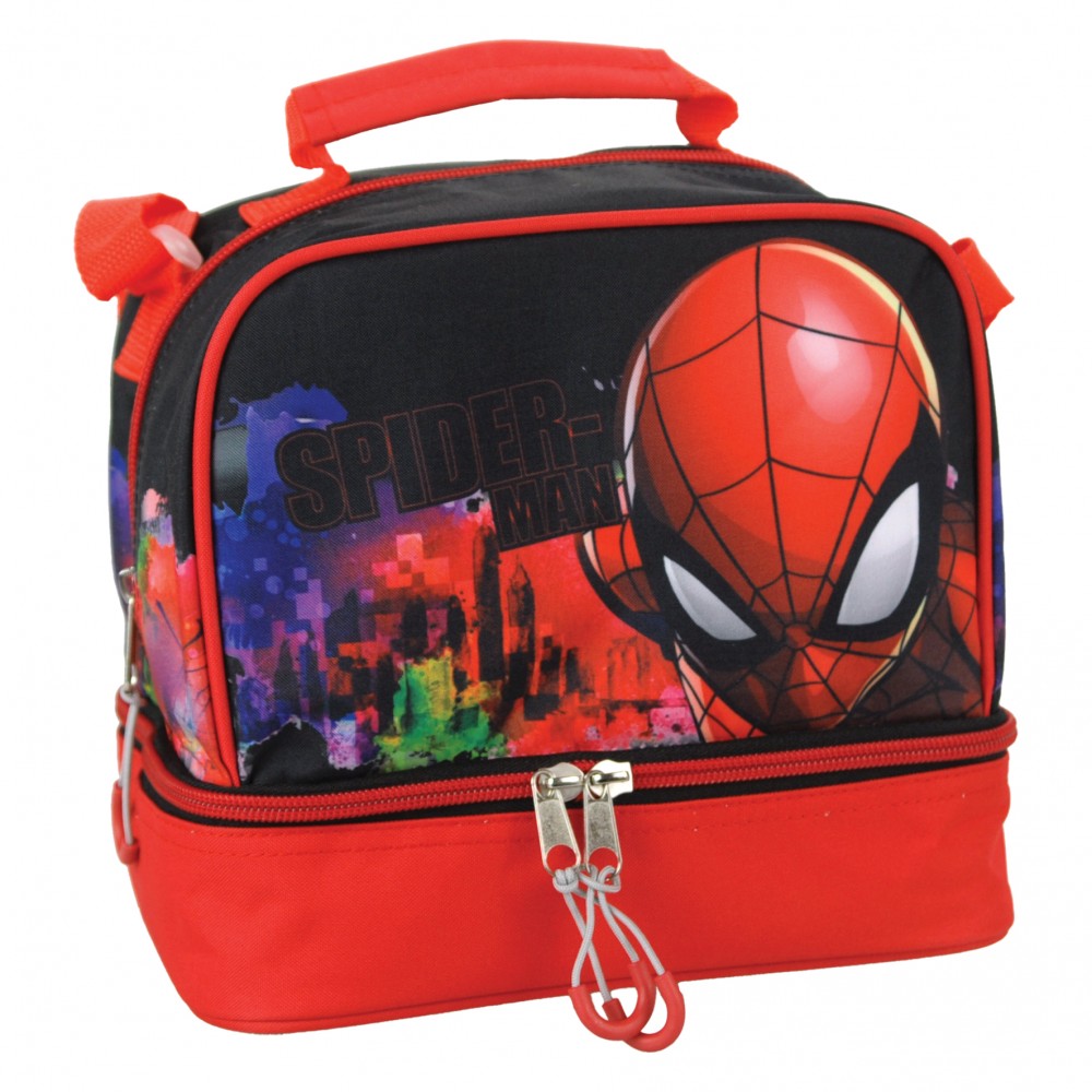 GIM ΤΣΑΝΤΑΚΙ ΦΑΓΗΤΟΥ OBΑΛ SPIDERMAN GLOBAL (337-13220)