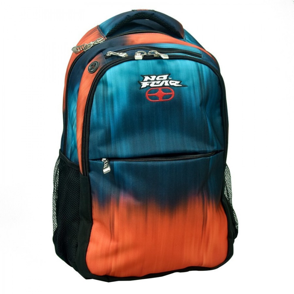 BMU ΣΑΚΙΔΙΟ ΔΗΜΟΤΙΚΟΥ ΟΒΑΛ NO FEAR BLUE GRADIENT (348-37031)