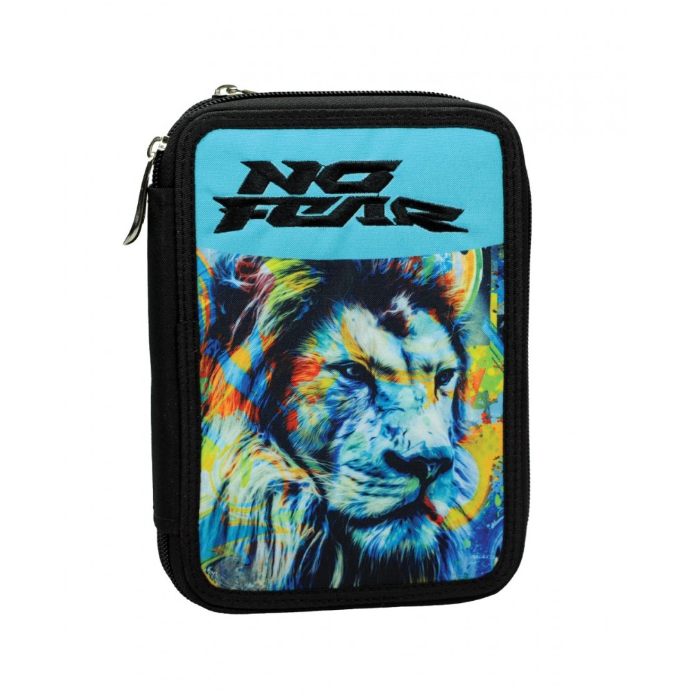 BMU ΚΑΣΕΤΙΝΑ ΔΙΠΛΗ NO FEAR FLUO LION (348-45100)