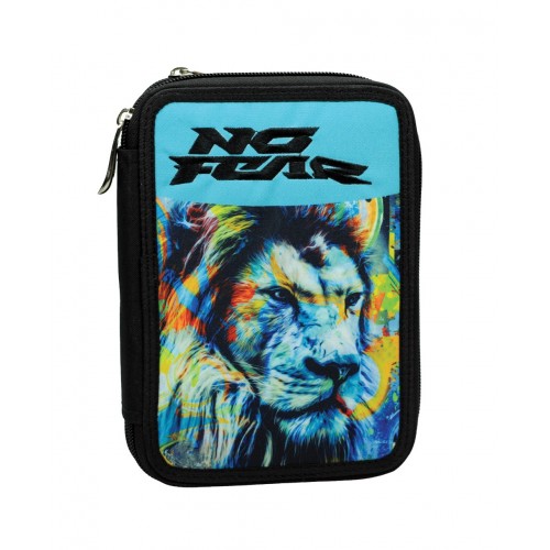 BMU ΚΑΣΕΤΙΝΑ ΔΙΠΛΗ NO FEAR FLUO LION (348-45100)