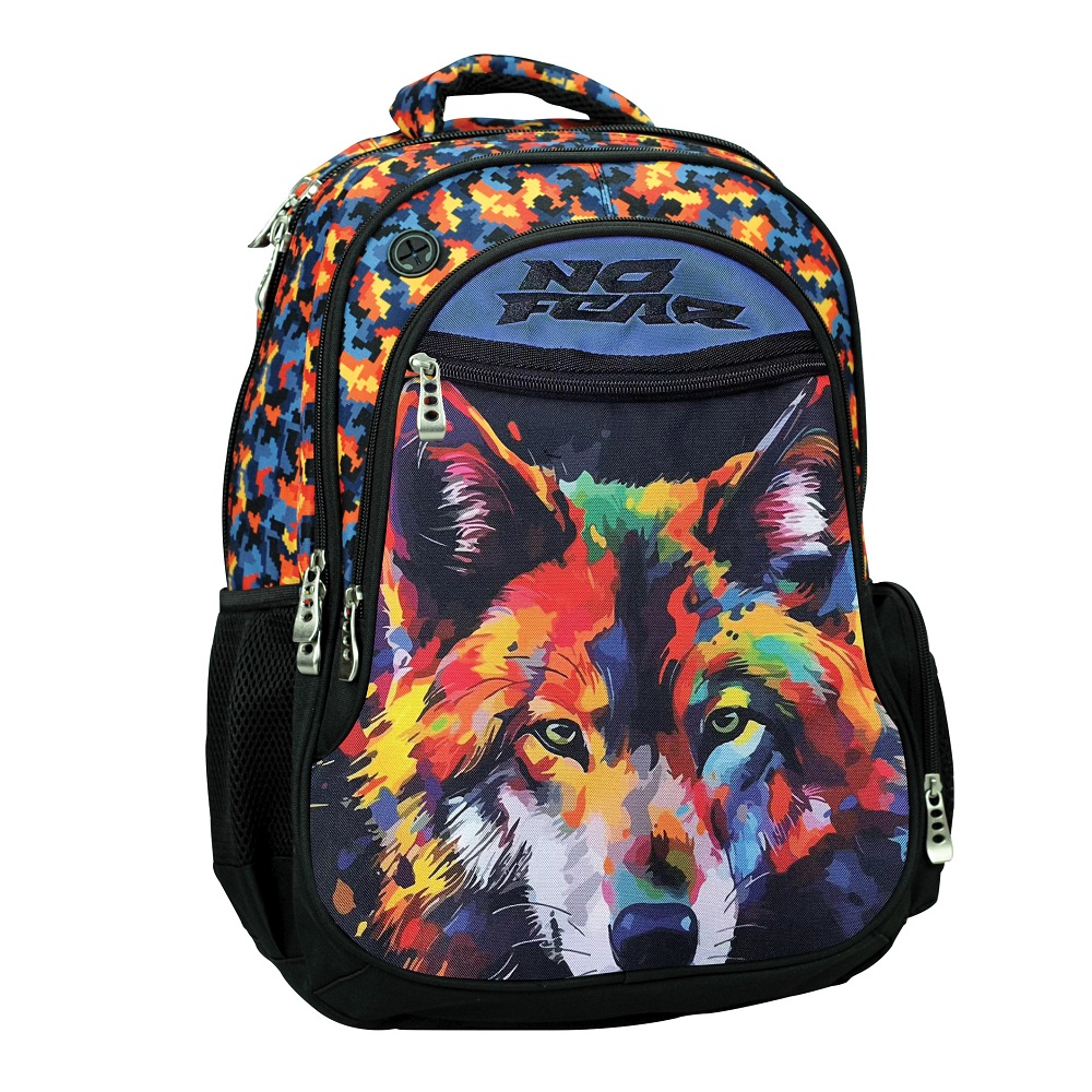 BMU ΣΑΚΙΔΙΟ NO FEAR COLORED WOLF (348-47031)