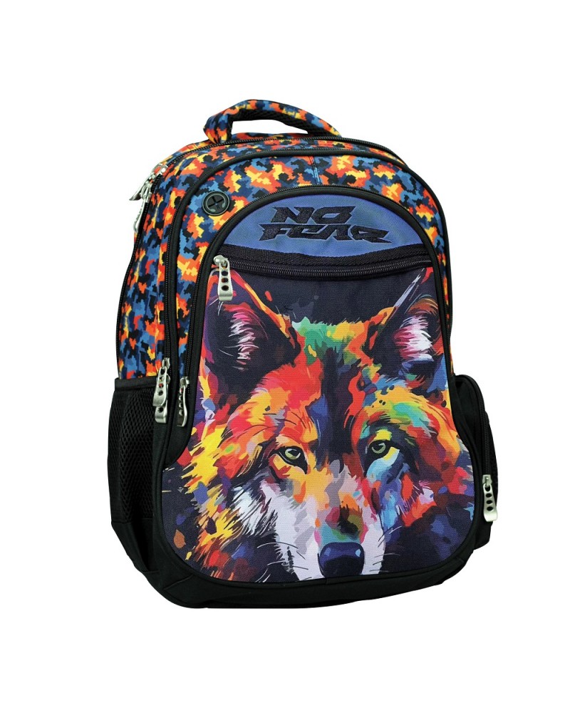 BMU ΣΑΚΙΔΙΟ NO FEAR COLORED WOLF (348-47031)