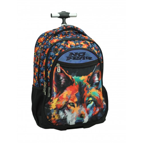 BMU TROLLEY ΔΗΜΟΤΙΚΟΥ NO FEAR COLORED WOLF (348-47074)