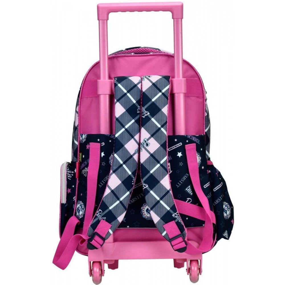 GIM ΤΣΑΝΤΑ TROLLEY ΔΗΜΟΤΙΚΟΥ BARBIE VARSITY (349-87074)