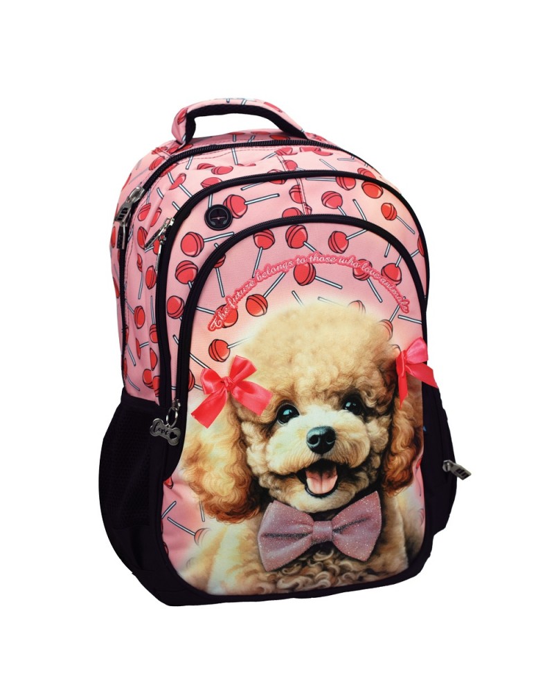 BMU ΣΑΚΙΔΙΟ ΔΗΜΟΤΙΚΟΥ ΟΒΑΛ LOVE POODLE (357-21031)