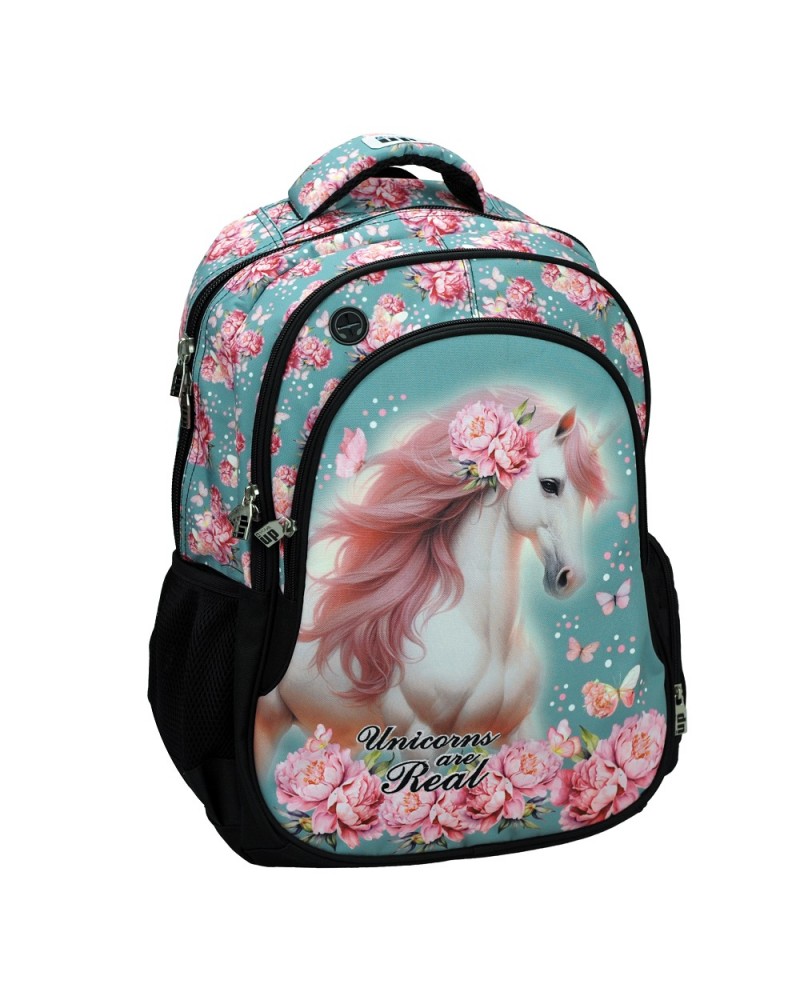 BMU ΣΑΚΙΔΙΟ ΔΗΜΟΤΙΚΟΥ ΟΒΑΛ BUTTERFLY UNICORN (357-25031)
