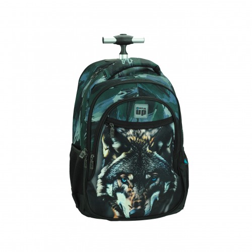 BMU TROLLEY ΣΧΟΛΙΚΟ BLUE EYE WOLF (357-33074)