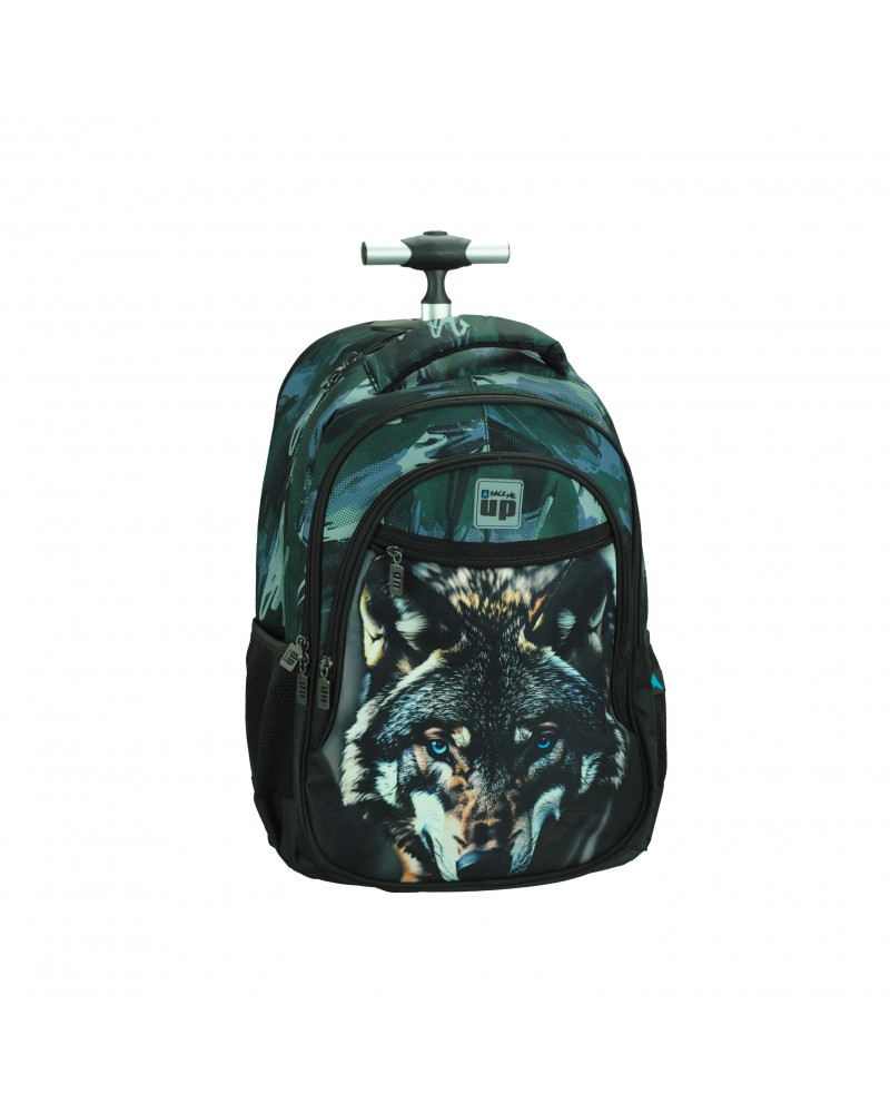 BMU TROLLEY ΣΧΟΛΙΚΟ BLUE EYE WOLF (357-33074)