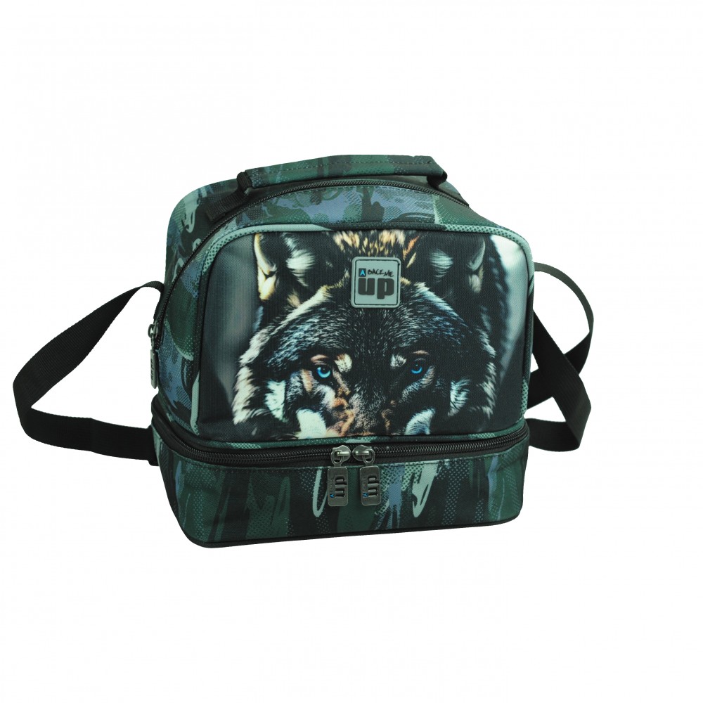 BMU ΤΣΑΝΤΑΚΙ ΦΑΓΗΤΟΥ OBΑΛ BLUE EYE WOLF (357-33220)
