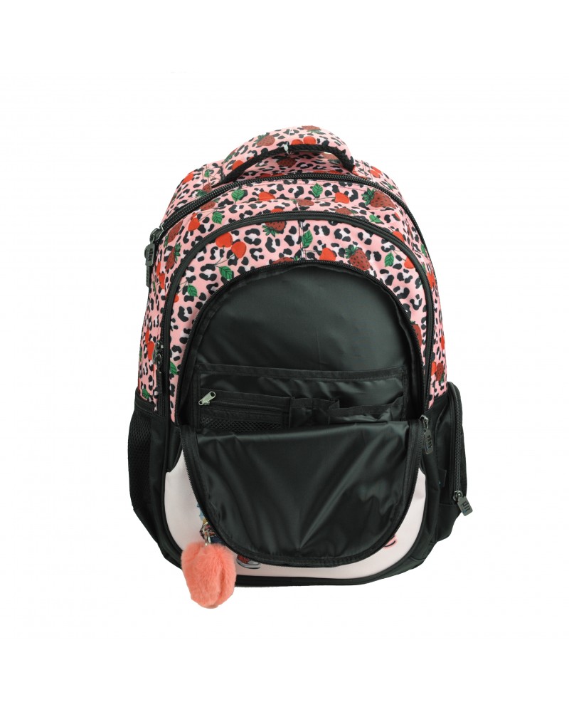 BMU ΣΑΚΙΔΙΟ ΣΧΟΛΙΚΟ ΟΒΑΛ FASHION BEAR (357-35031)