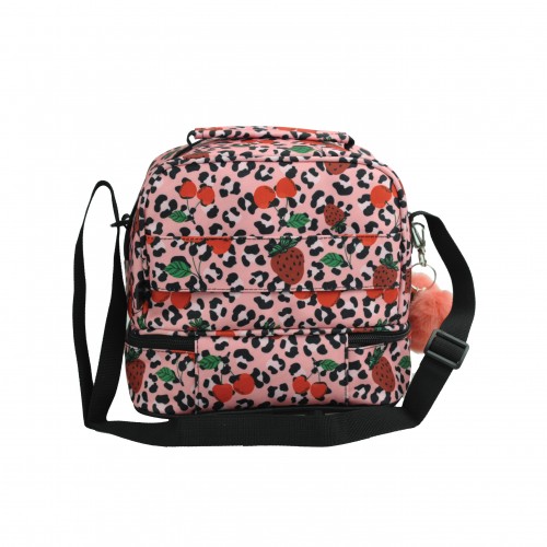 BMU ΤΣΑΝΤΑΚΙ ΦΑΓΗΤΟΥ OBΑΛ FASHION BEAR (357-35220)