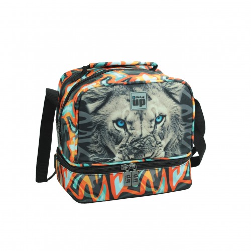 BMU ΤΣΑΝΤΑΚΙ ΦΑΓΗΤΟΥ OBΑΛ GREY LION (357-38220)