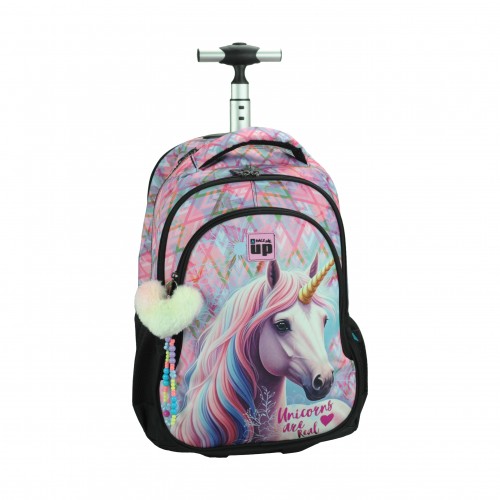 BMU TROLLEY ΣΧΟΛΙΚΟ PASTEL UNICORN (357-41074)