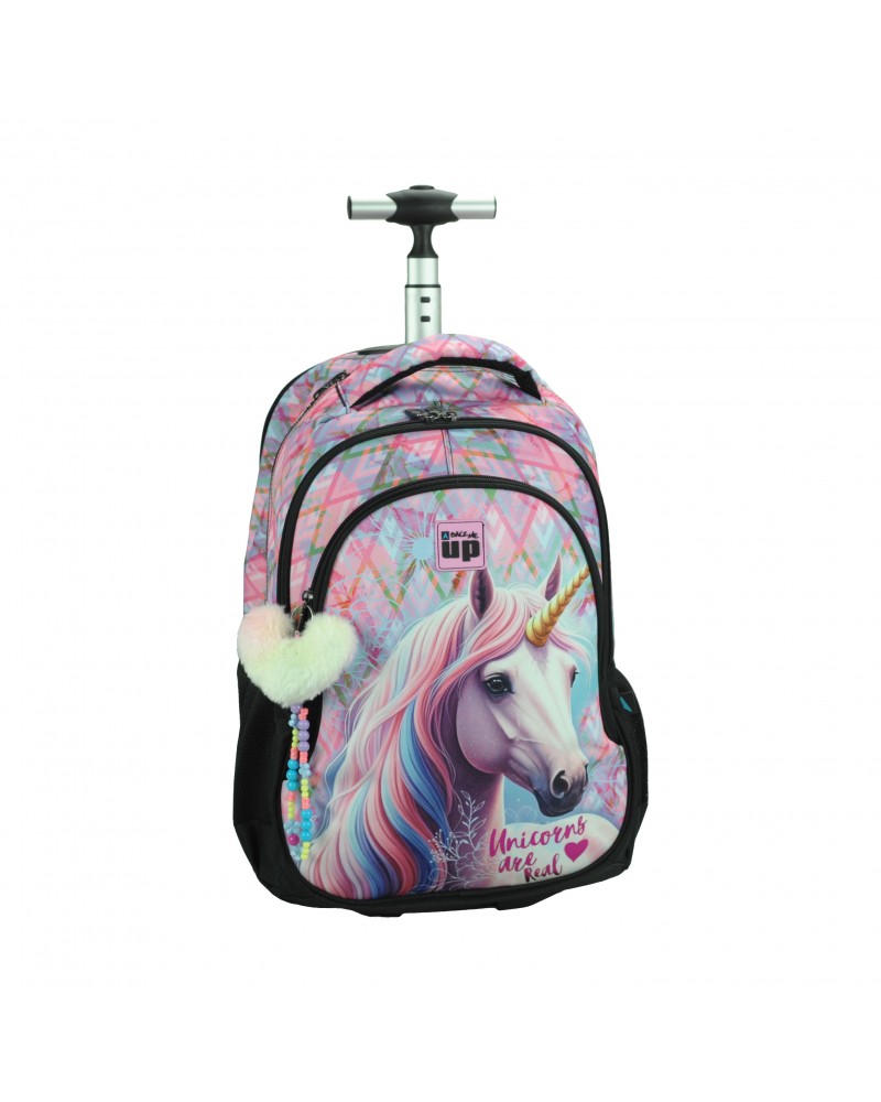 BMU TROLLEY ΣΧΟΛΙΚΟ PASTEL UNICORN (357-41074)